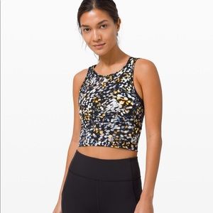Lululemon Power Pivot tank 6 metropolis glow multi